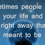 People Come Into Your Life For A Reason Video IMage